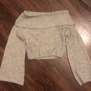 Fashion Nova off the shoulder sweater